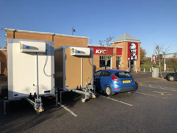 Refrigerated Trailer Hire from Waterland Event Hire & Site Services