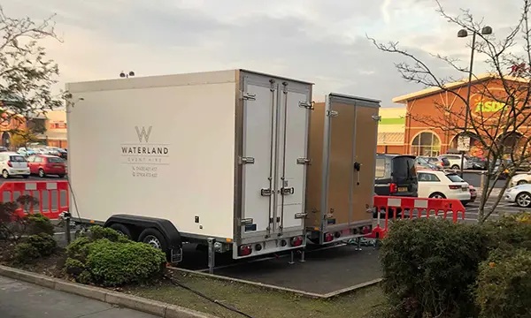 Refrigerated Trailer Hire from Waterland Event Hire & Site Services