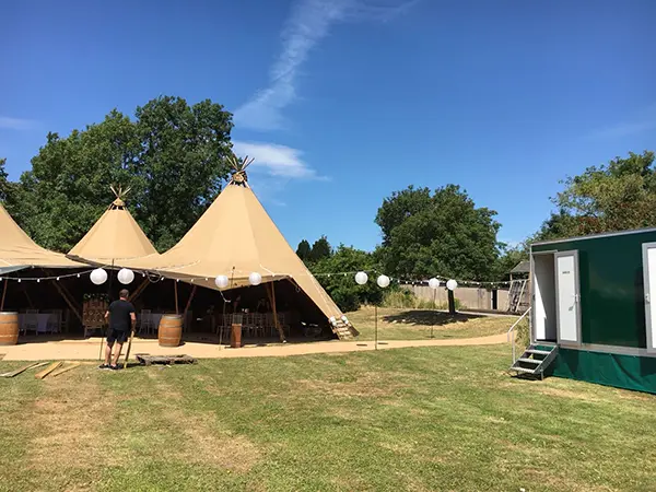Wedding Toilet Block