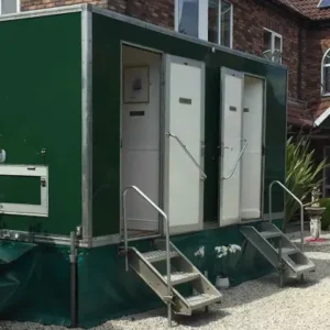 Luxury Toilet Trailers from Waterland Event Hire & Site Services Yorkshire